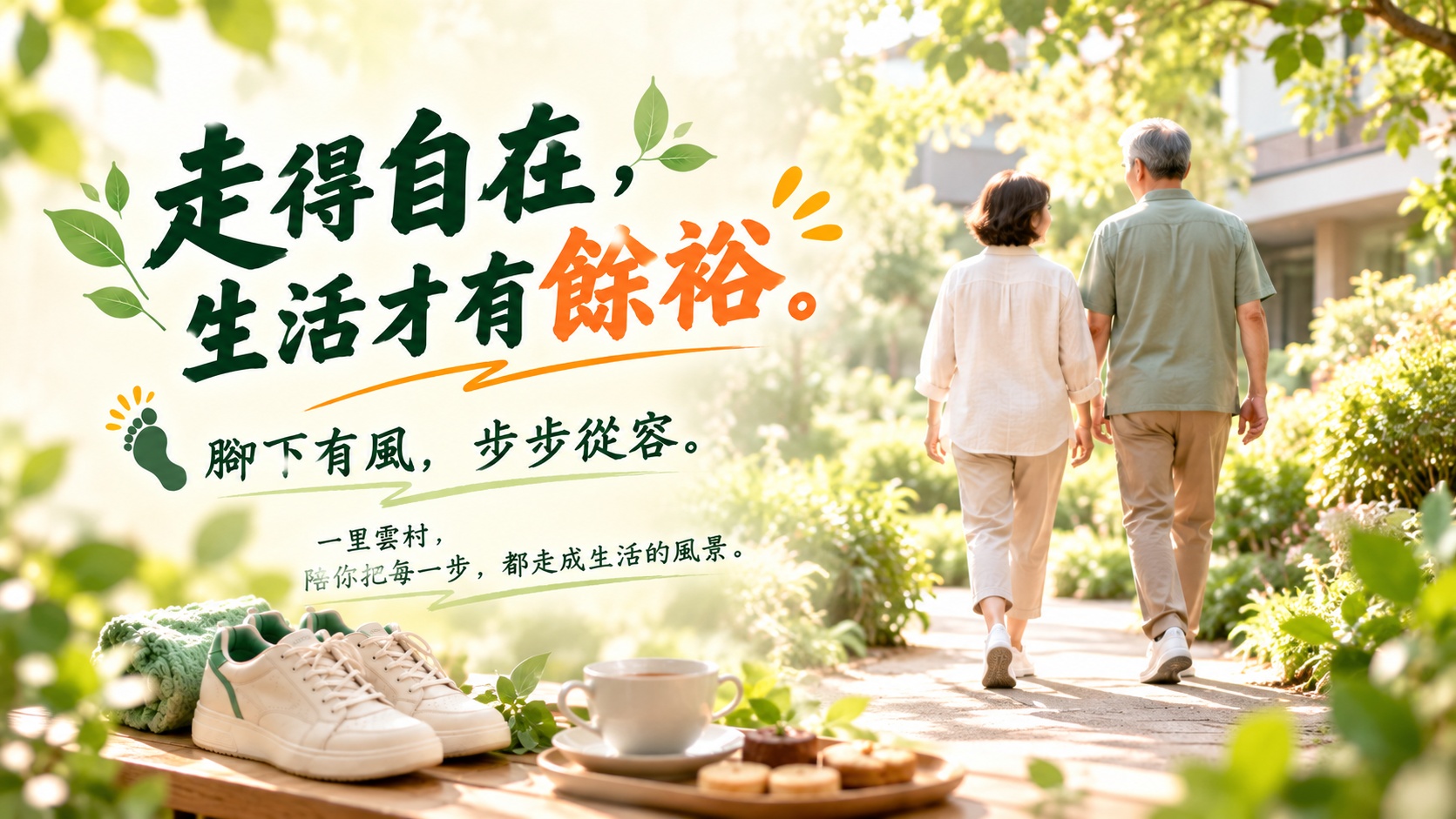 偶爾停下來看看自己, 不是為了走得更快, 而是為了走得更自在。