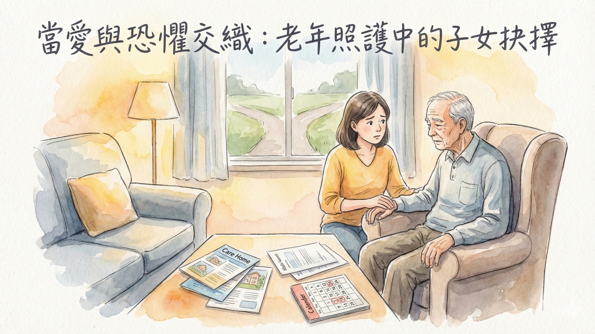 老年照護與生命終章：子女如何平衡愛與責任