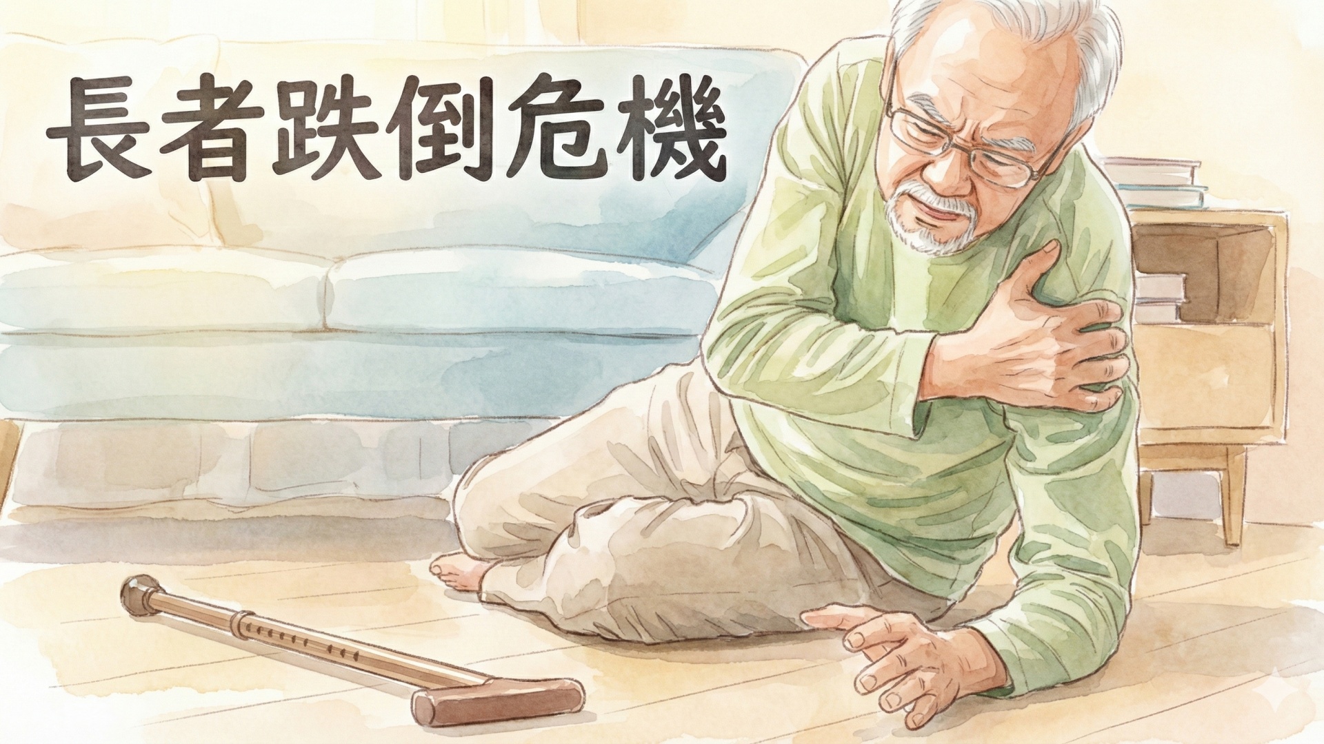 長者跌倒的危機