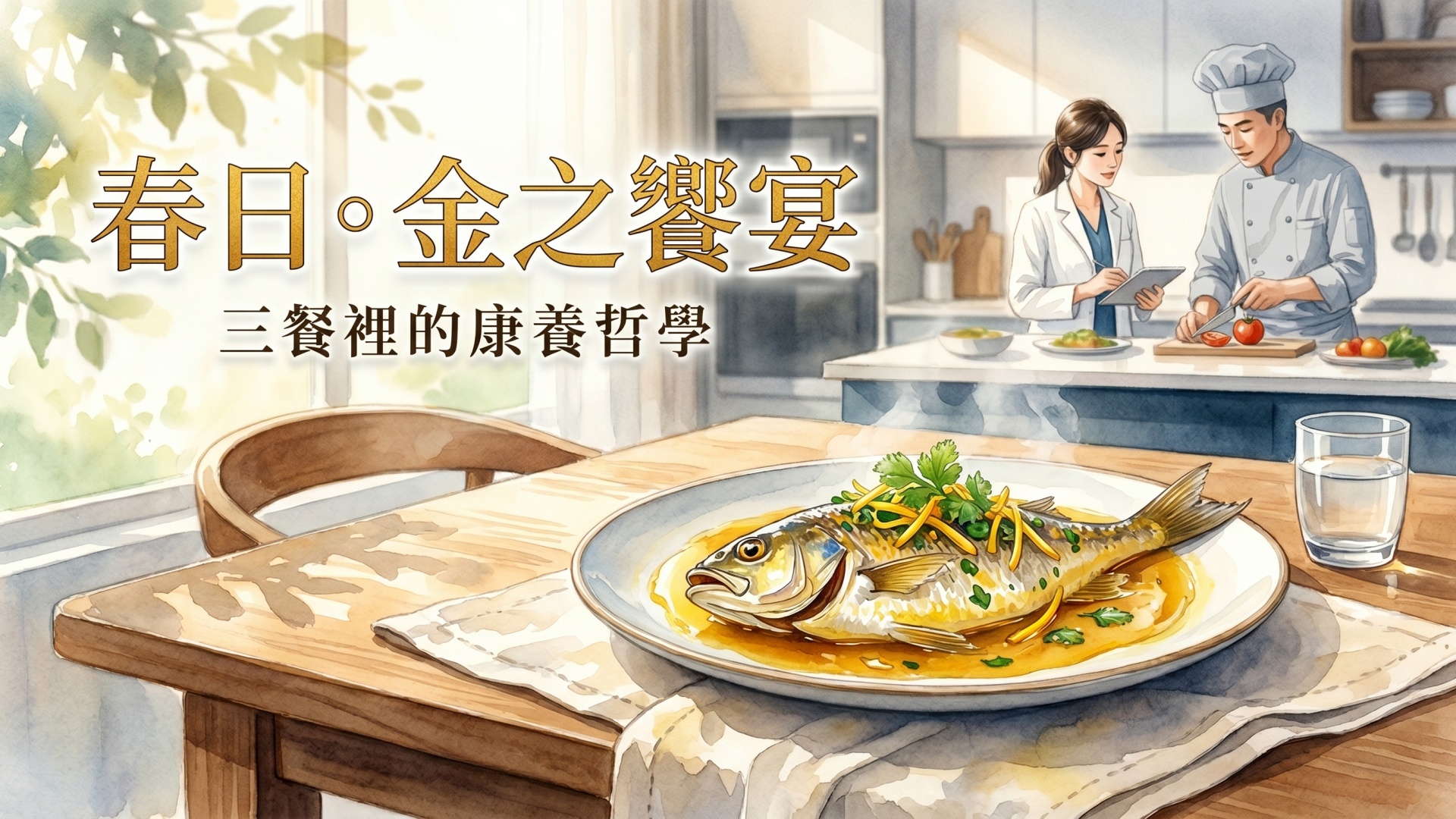 一里雲村九里松餐廳紅球薑黃蒸魚高優質蛋白健康餐點