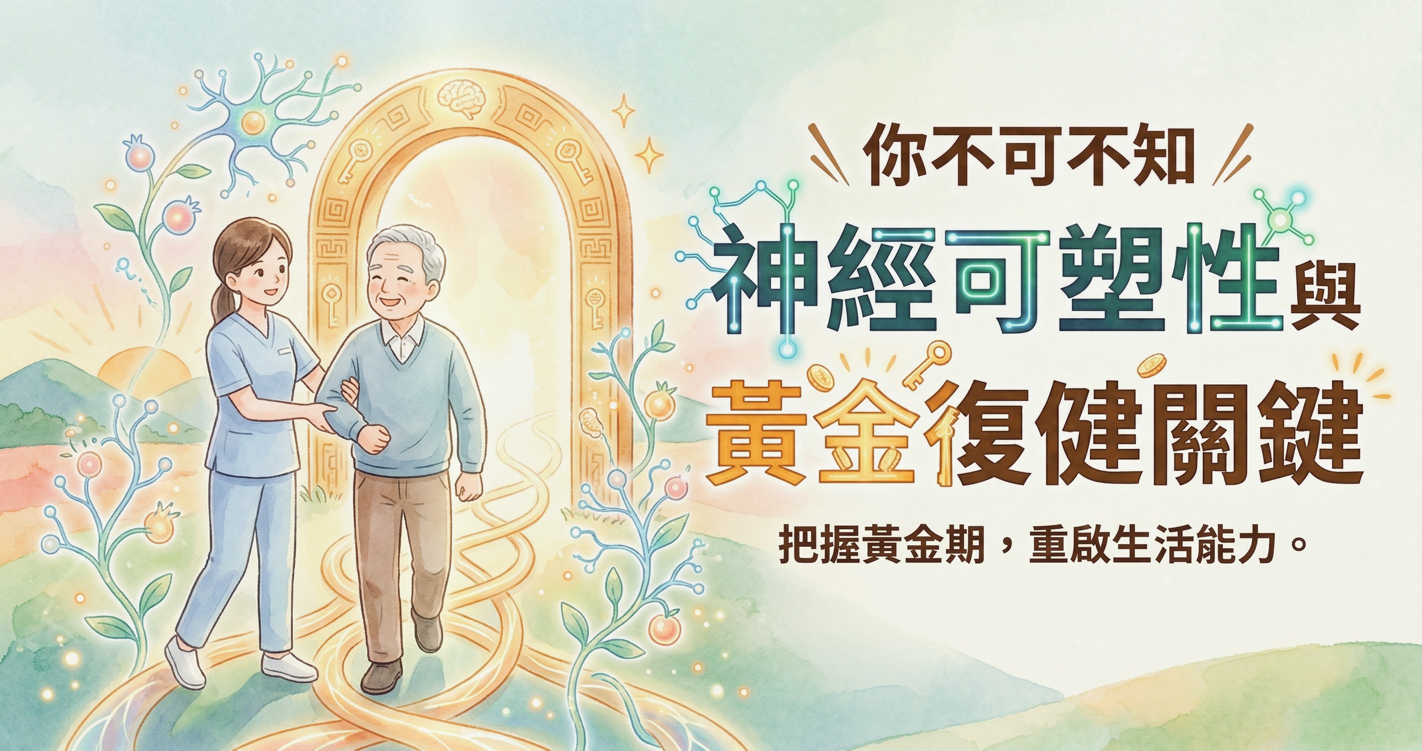 中風後三個月，你不可不知的神經可塑性關鍵
