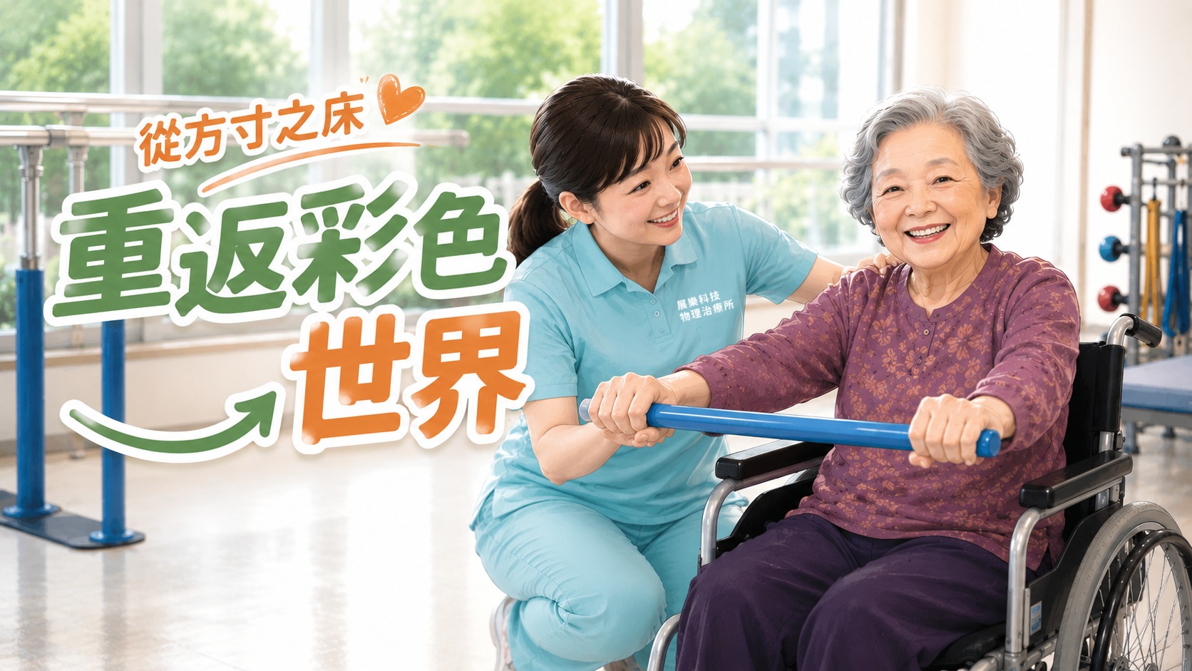 展樂科技物理治料所 復健案例分享-林伯伯